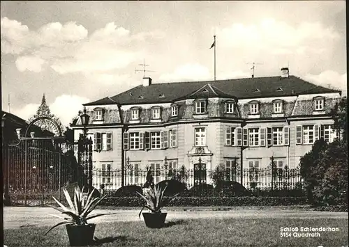 Quadrath Ichendorf Schloss Schenderhan Gertrud Klimm Tabakwaren Hauptstrasse 61 Kat. Bergheim