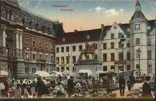 Duesseldorf Marktplatz  Kat. Duesseldorf