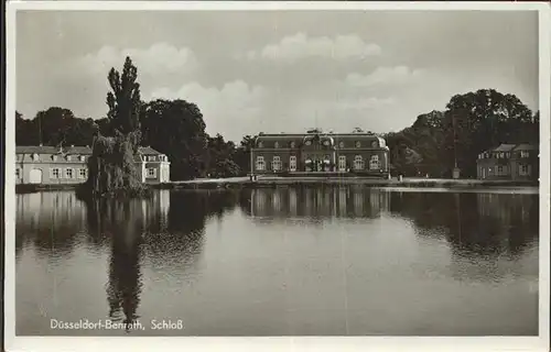 Benrath Schloss am Wasser Kat. Duesseldorf