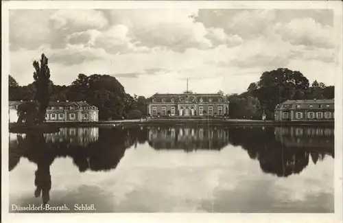 Benrath Schloss am Wasser Kat. Duesseldorf