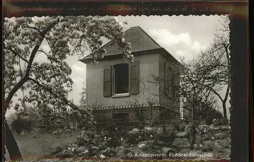 Kaiserswerth Fliedner Haeuschen Kat. Duesseldorf