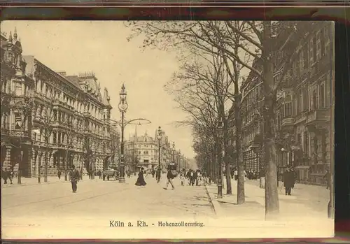 Koeln Rhein Hohenzollernring Kat. Koeln