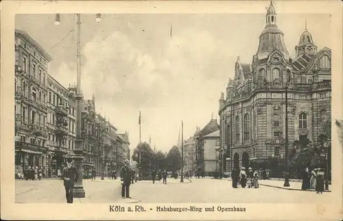 Koeln Rhein Habsburger Ring Opernhaus Kat. Koeln