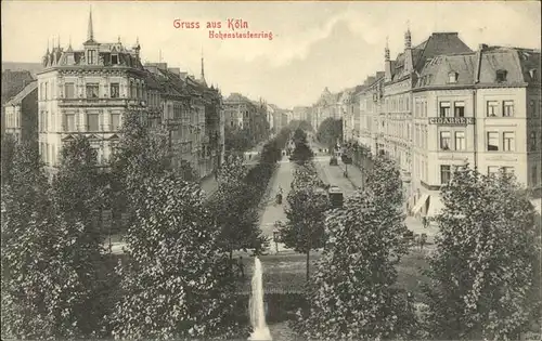 Koeln Rhein Hohenstaufenring Kat. Koeln