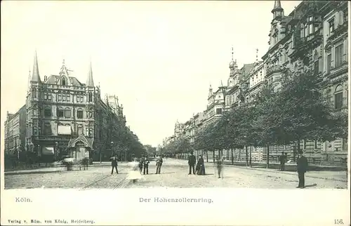 Koeln Rhein Hohenzollernring Kat. Koeln