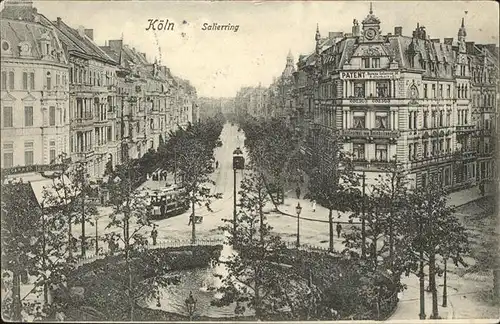 Koeln Rhein Salierring Strassenbahn Kat. Koeln