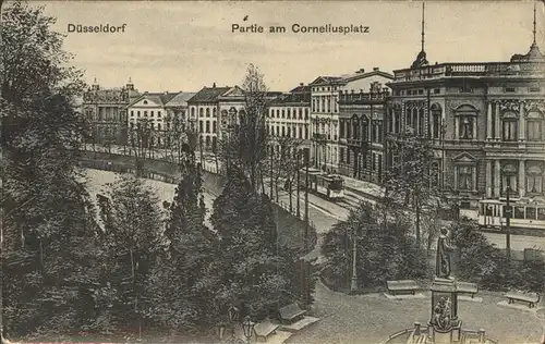 Duesseldorf Corneliusplatz Kat. Duesseldorf