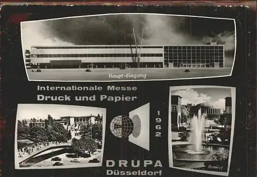 Duesseldorf DRUPA Internationale Messe Druck und Papier Kat. Duesseldorf