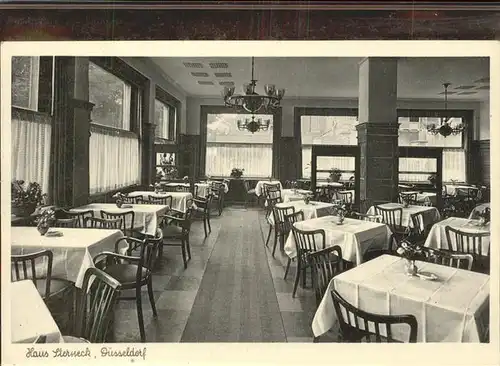 Duesseldorf Haus Sterneck Restaurant am Hofgarten Maria Ziesener Kat. Duesseldorf