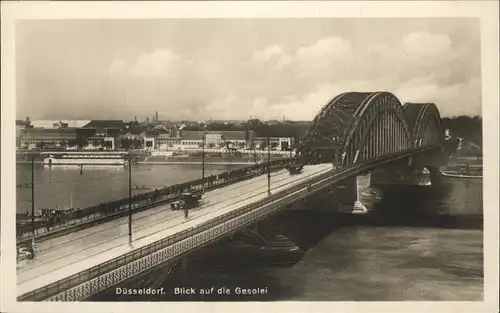 Duesseldorf Blick auf die Gesolei Kat. Duesseldorf