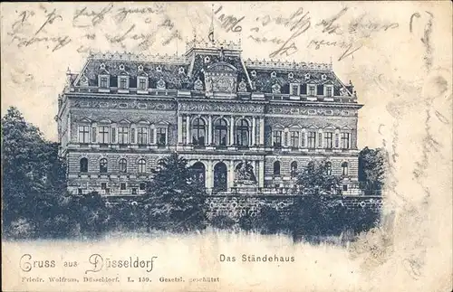 Duesseldorf Staendehaus Kat. Duesseldorf