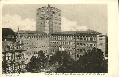 Duesseldorf Wilhelm Marx Haus Kat. Duesseldorf