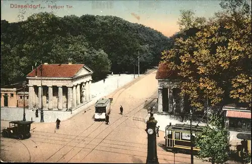 Duesseldorf Ratinger Tor Strassenbahn Kat. Duesseldorf