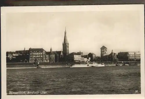 Duesseldorf Altstadt Ufer Kat. Duesseldorf