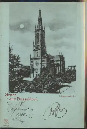 Duesseldorf Johanneskirche Kat. Duesseldorf