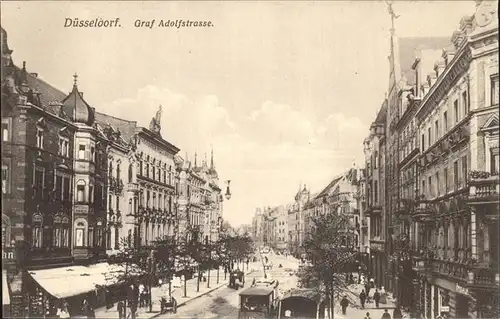 Duesseldorf Graf Adolfstrasse Kat. Duesseldorf