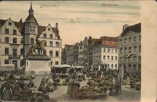 Duesseldorf Marktplatz Kat. Duesseldorf