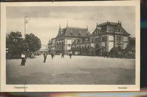 Duesseldorf Bahnhof Vorplatz Kat. Duesseldorf