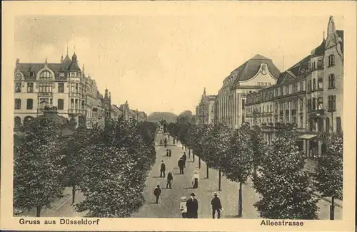 Duesseldorf Alleestrasse Kat. Duesseldorf