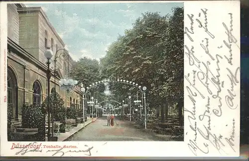 Duesseldorf Tonhalle Garten Kat. Duesseldorf