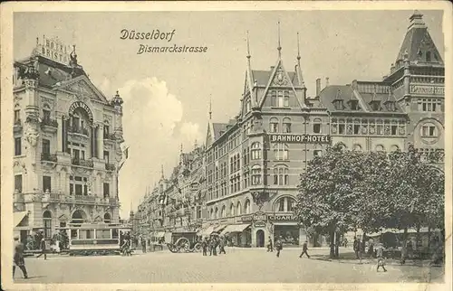 Duesseldorf Bismarckstrasse Kat. Duesseldorf