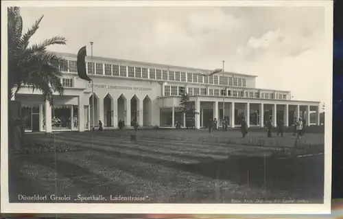 Duesseldorf Sporthalle Ladenstrasse Kat. Duesseldorf