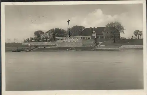 Duesseldorf Rheinrestaurant Schnellenburg Kat. Duesseldorf