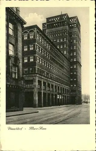 Duesseldorf Marx Haus Kat. Duesseldorf