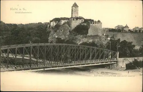 Halle Saale Burg Giebichenstein Kat. Halle