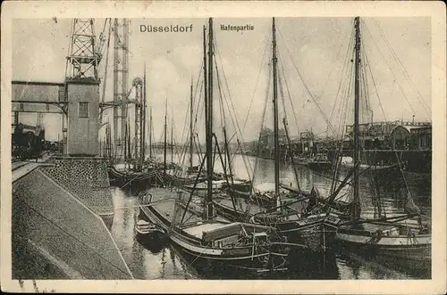 Duesseldorf Hafenpartie Kat. Duesseldorf