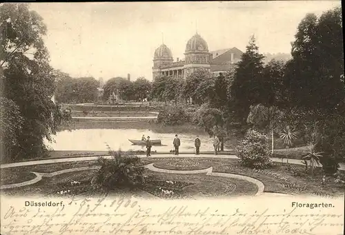 Duesseldorf Floragarten Kat. Duesseldorf