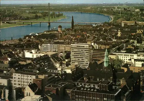 Duesseldorf Altstadt Rheinbruecken Kat. Duesseldorf