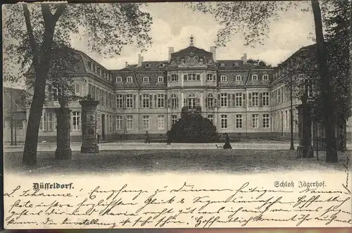 Duesseldorf Schloss Jaegerhof Kat. Duesseldorf
