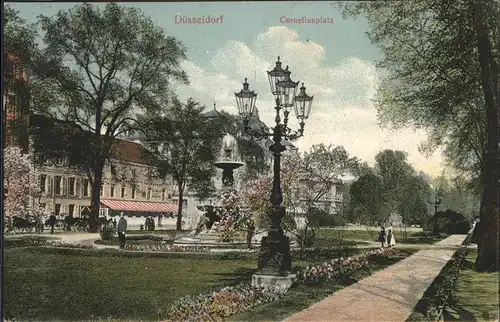 Duesseldorf Corneliusplatz Kat. Duesseldorf