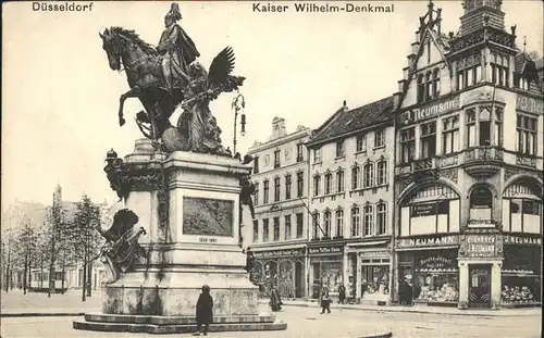 Duesseldorf Kaiser Wilhelm Denkmal Kat. Duesseldorf