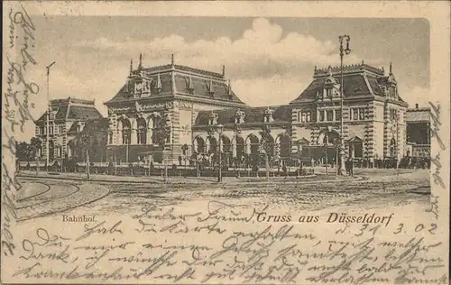 Duesseldorf Bahnhof Kat. Duesseldorf