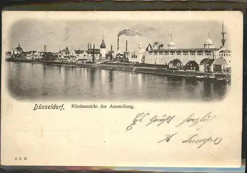 Duesseldorf Rheinansicht Ausstellung Kat. Duesseldorf