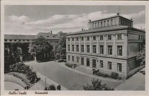 Halle Saale Universitaet Kat. Halle