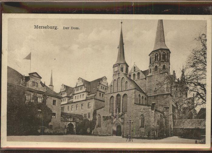 Merseburg v. 1966 4 Ansichten - Text steht auf der Rückseite (54890) Nr ...