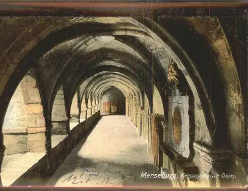 Merseburg Kreuzgang im Dom  Kat. Merseburg