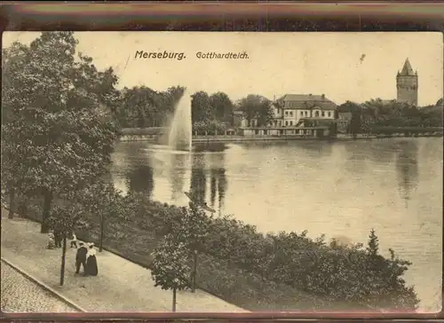 Merseburg Gotthardteich Kat. Merseburg