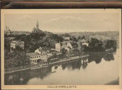 Halle Saale Croellwitz Kat. Halle