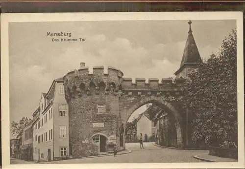 Merseburg Saale Krumme Tor Kat. Merseburg