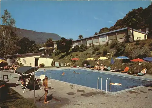 Ponte Tresa Motel Schwimmbad Kat. Ponte Tresa