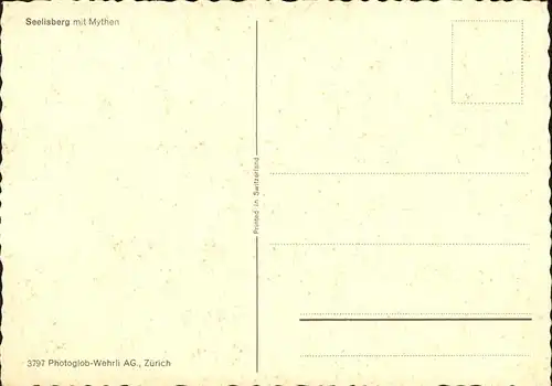 Seelisberg UR Panorama mit Mythen Vierwaldstaettersee / Seelisberg /Bz. Uri