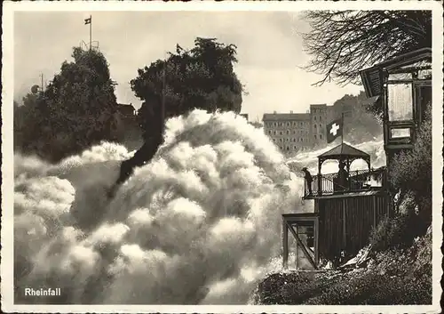 Schaffhausen SH Rheinfall Kat. Schaffhausen