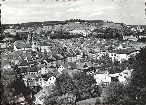 Winterthur Ansicht vom Heiligberg Kirche Kat. Winterthur