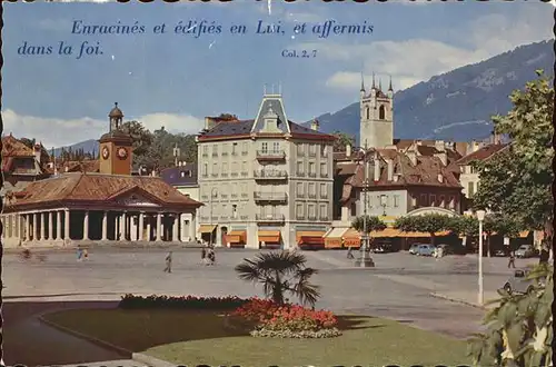 Vevey VD Place du Marche Kat. Vevey