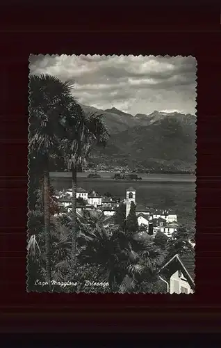 Brissago Ortsansicht mit Kirche Lago Maggiore / Brissago /Bz. Locarno