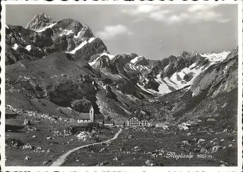 Appenzell IR Berggasthaus Meglisalp Kat. Appenzell